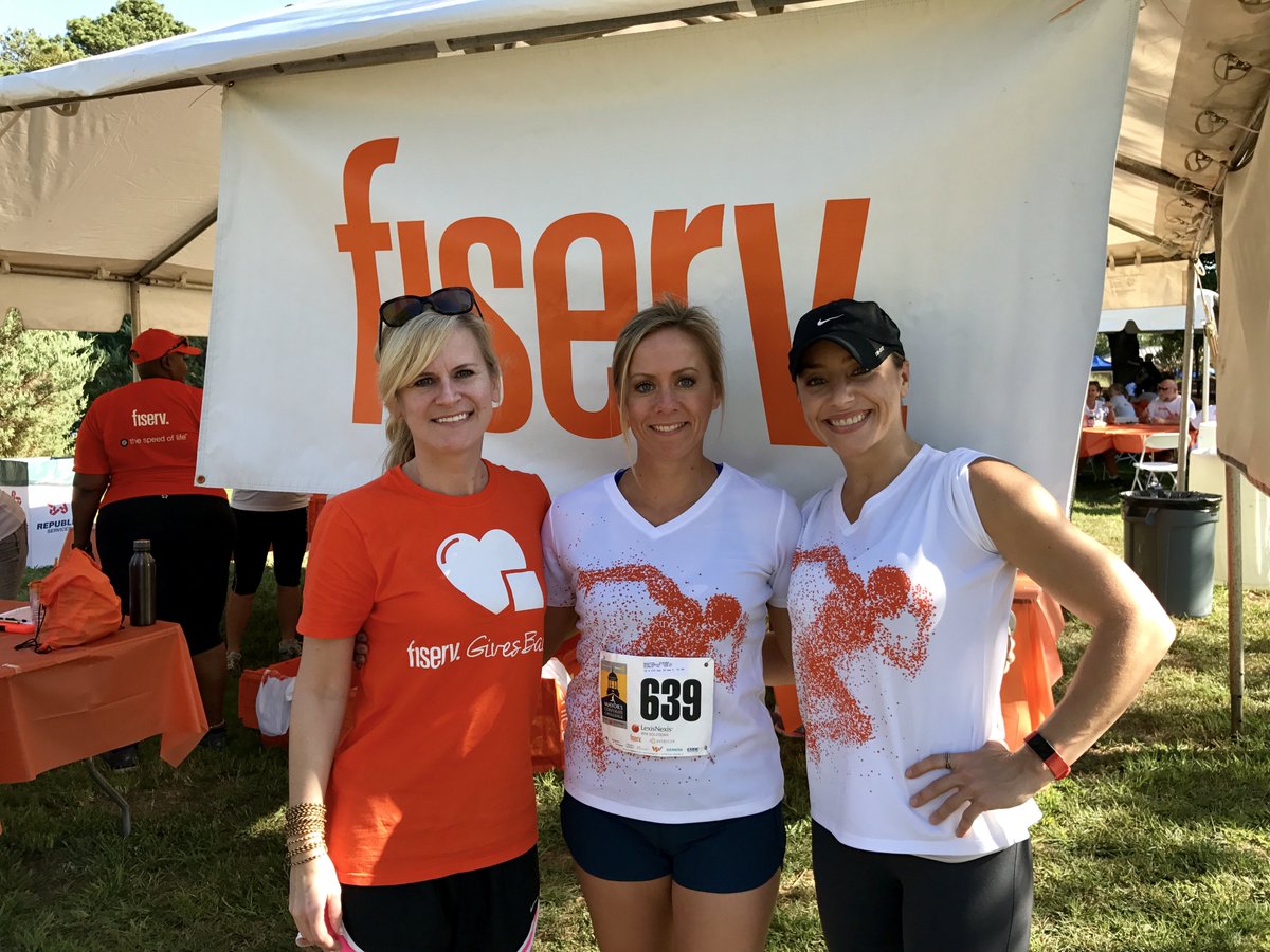 Fiserv on Twitter "FISVProud of our runners and volunteers at the