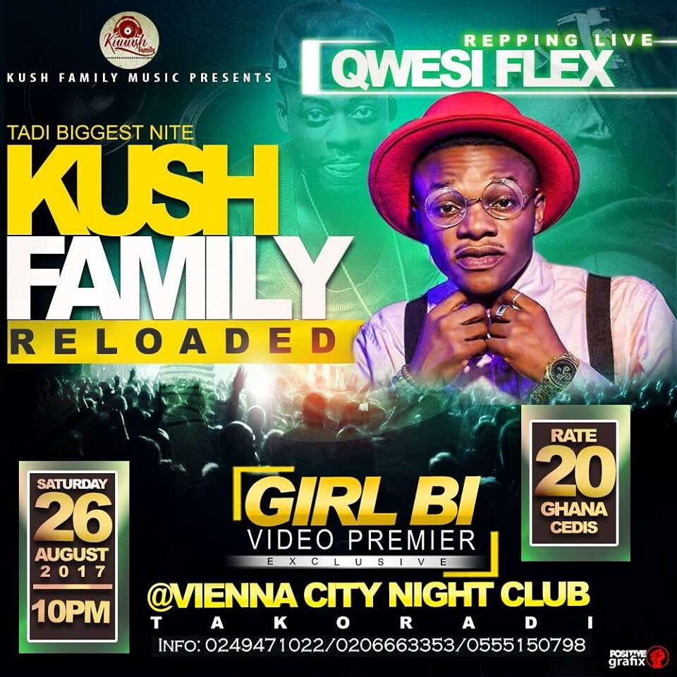 QwesiFlexMusic's tweet photo. Ras Ebo's Girl Bi video premiere #FlexFam2DaUniverse #We_Too_Laaaaaarrrrrrge
#Seeeee_Dat t https://t.co/AApRTYfo8R