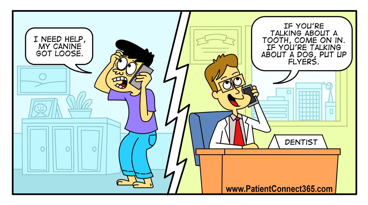VibbertDentist's tweet photo. ... when the phone rings around here, it's not always because patients have a toothache... ;-) https://t.co/XDkJ7X6vDK