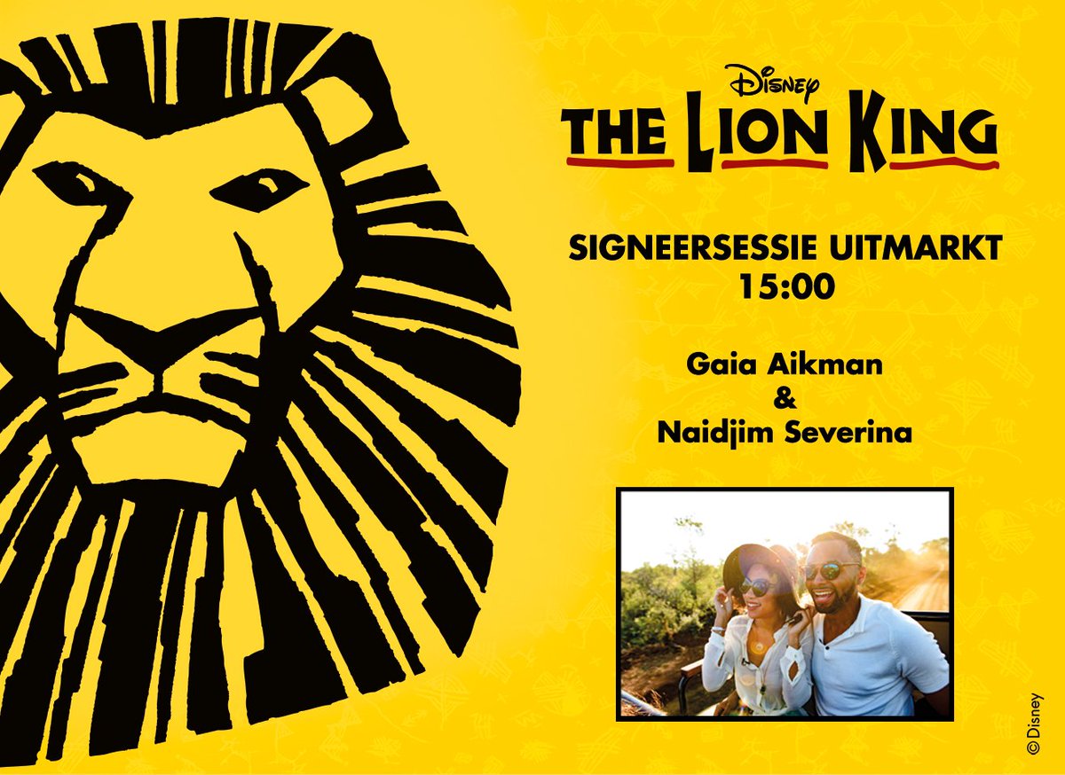 Vanmiddag om 15:00 uur komen Gaia en Naidjim signeren bij onze stand op de Uitmarkt! Ben jij erbij?