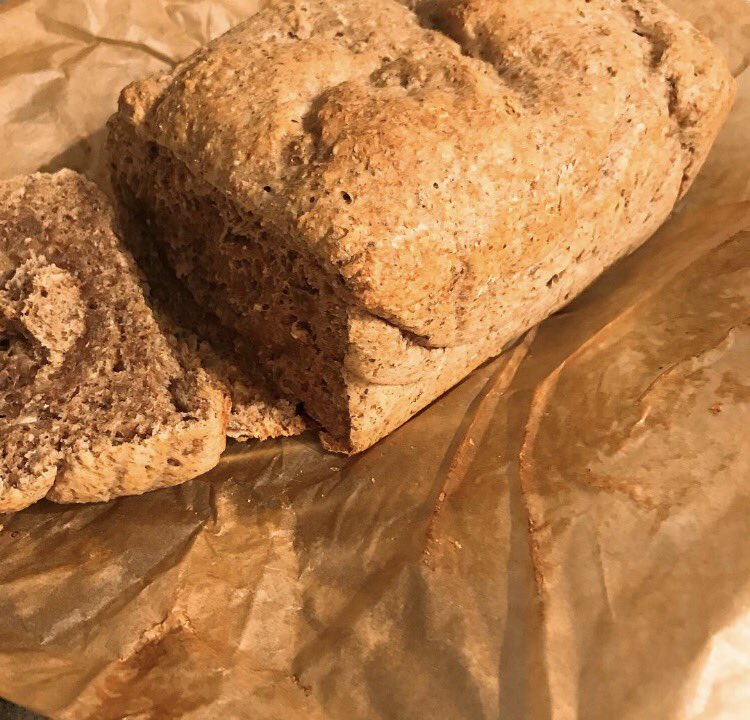 sushidayuk's tweet photo. Our baker made this amazing #Vegan 100% #wholemeal bread for us. It is so good! #nosugaradded https://t.co/2bdyYHJ7ee