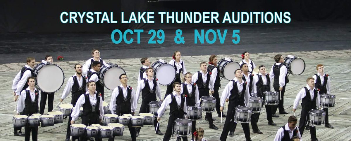 It's true, auditions for #WGI2018 are here! Visit out Facebook for registration. #BringTheThunder