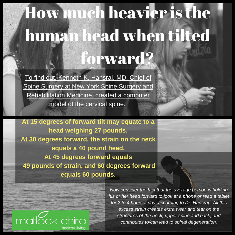 MatlockChiro's tweet image. It is more important now than ever to have your spine examined by a chiropractor.  #textneckisreal