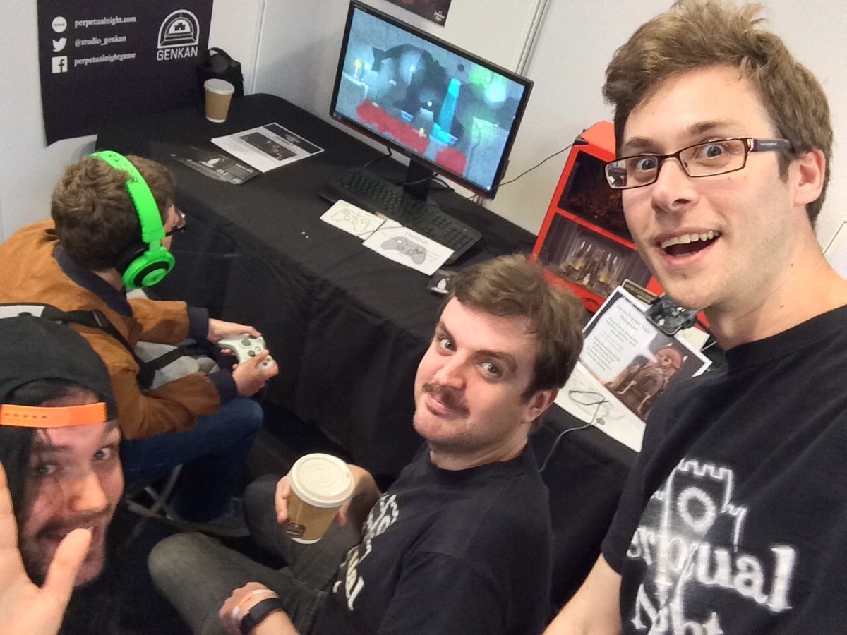 studio_genkan's tweet photo. It's time for the tri-annual team reunion! #indiedevs #i61 https://t.co/KkAyXDTJxa