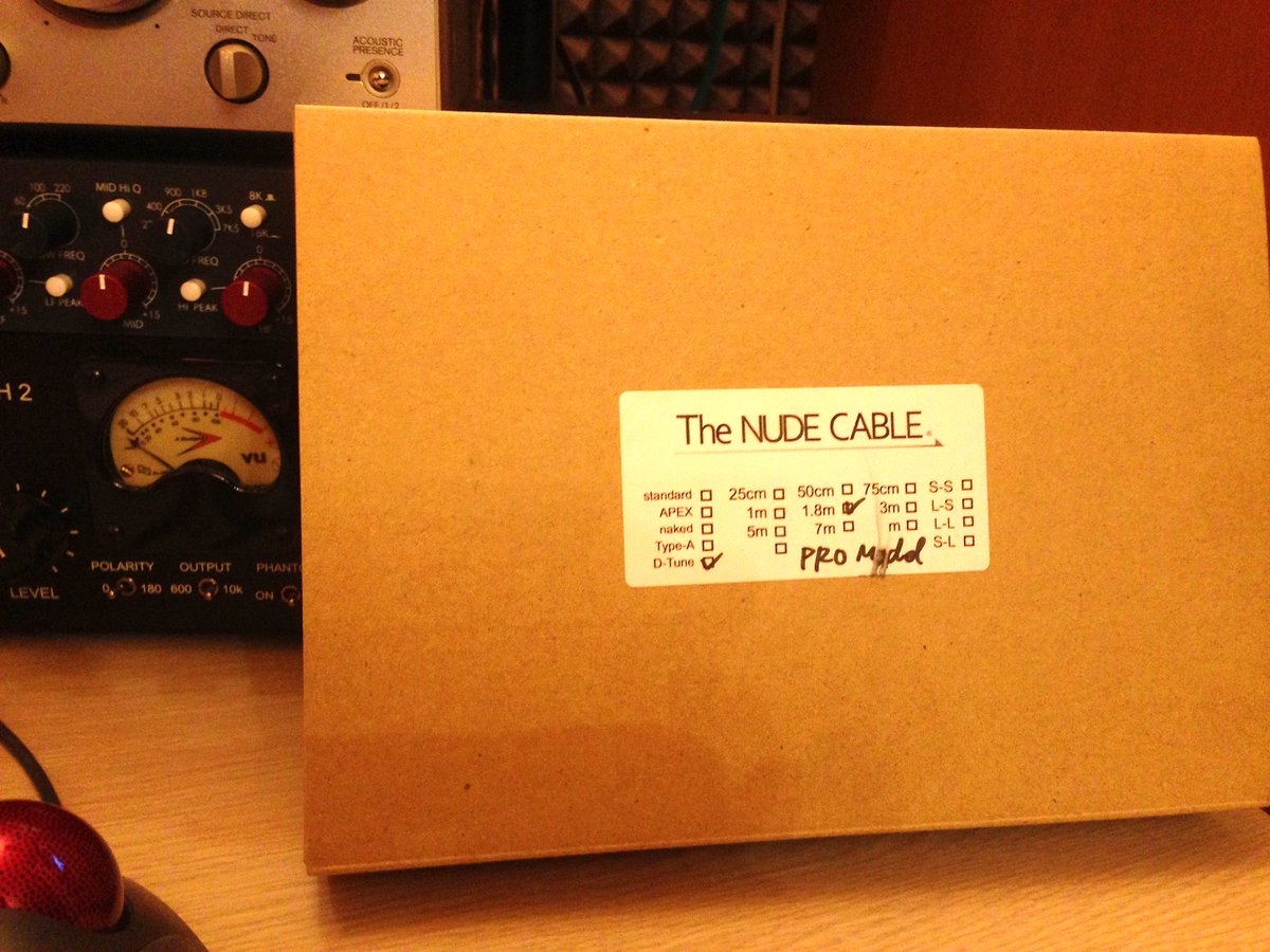usagi535's tweet photo. #BOE #FUNNEL #Nude_cable #Rupert_neve https://t.co/Rl0QmmSXKT