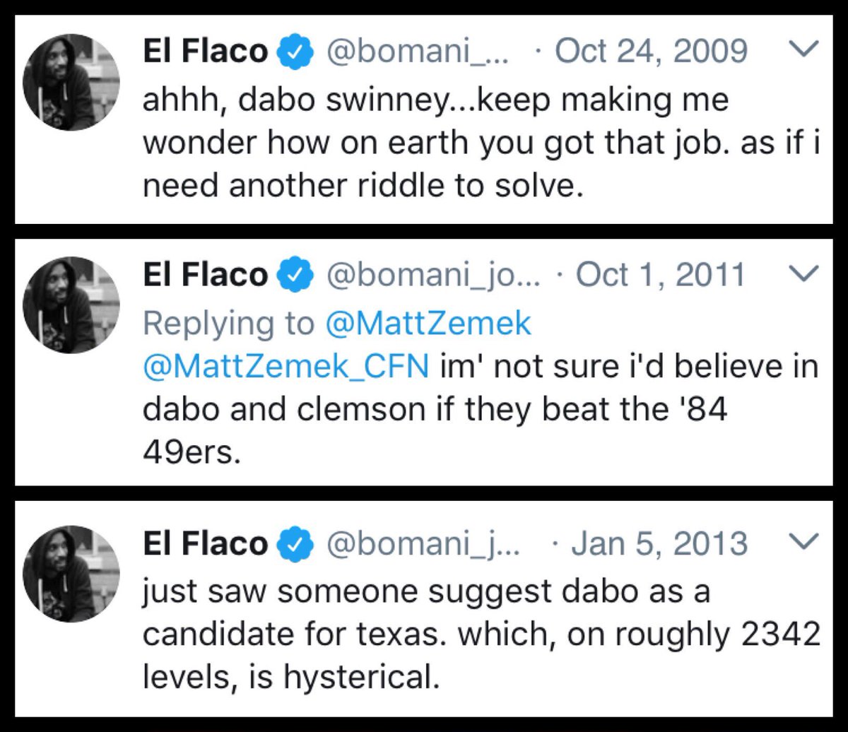 Freezing Cold Takes On Twitter Got Em At Bomanijones Clemson