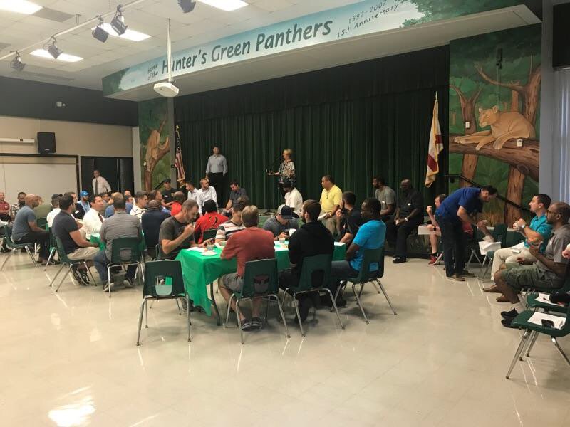 MsElliott_HGE's tweet photo. Great Dad's Club turnout!! @hgepanthers @HuntersGreenPTA https://t.co/hx9B98lhd1