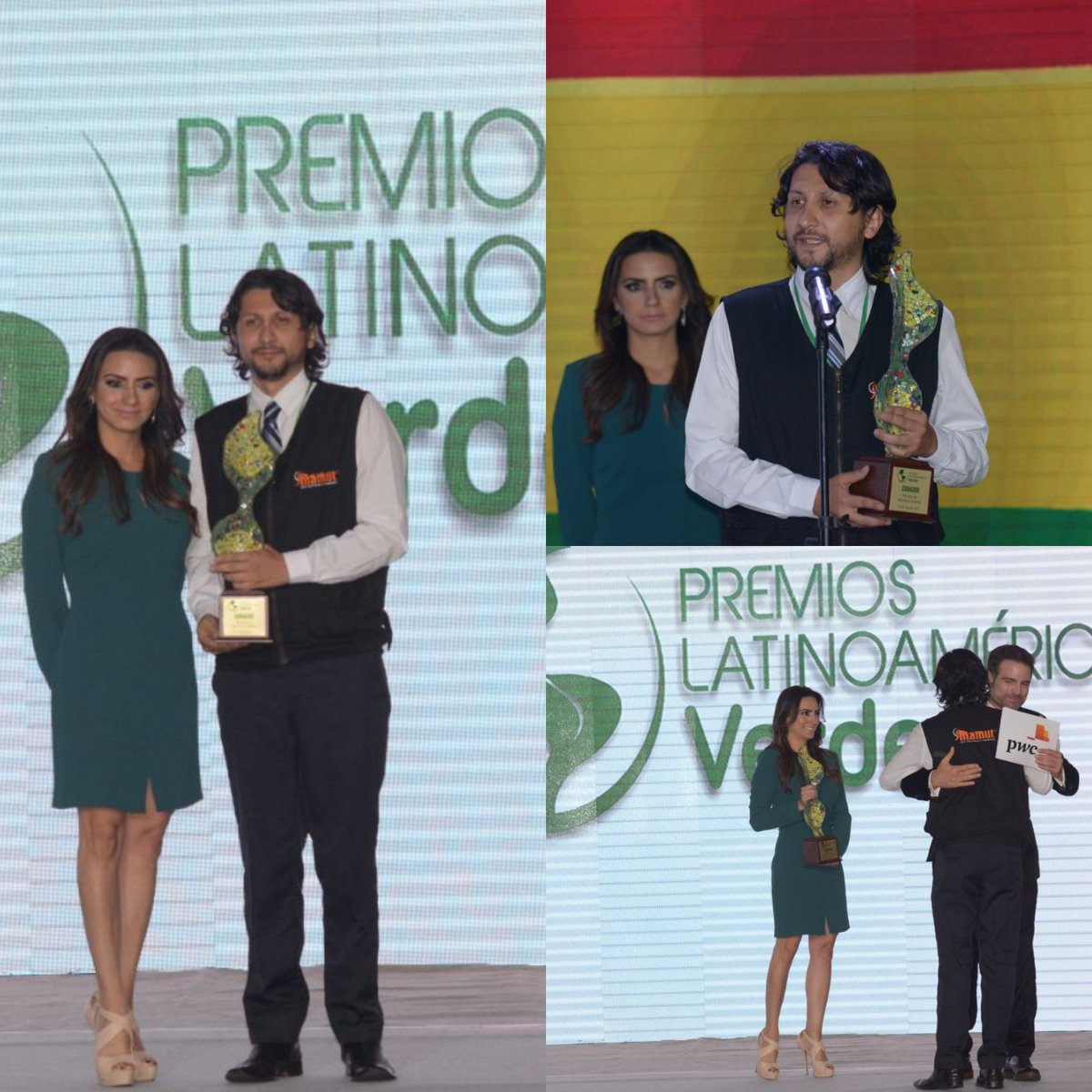 leunamoderalbol's tweet photo. En Bolivia se puede hacer proyectos de alto impacto. Ganadores @premiosverdes #GCL https://t.co/G3LBop9UO6