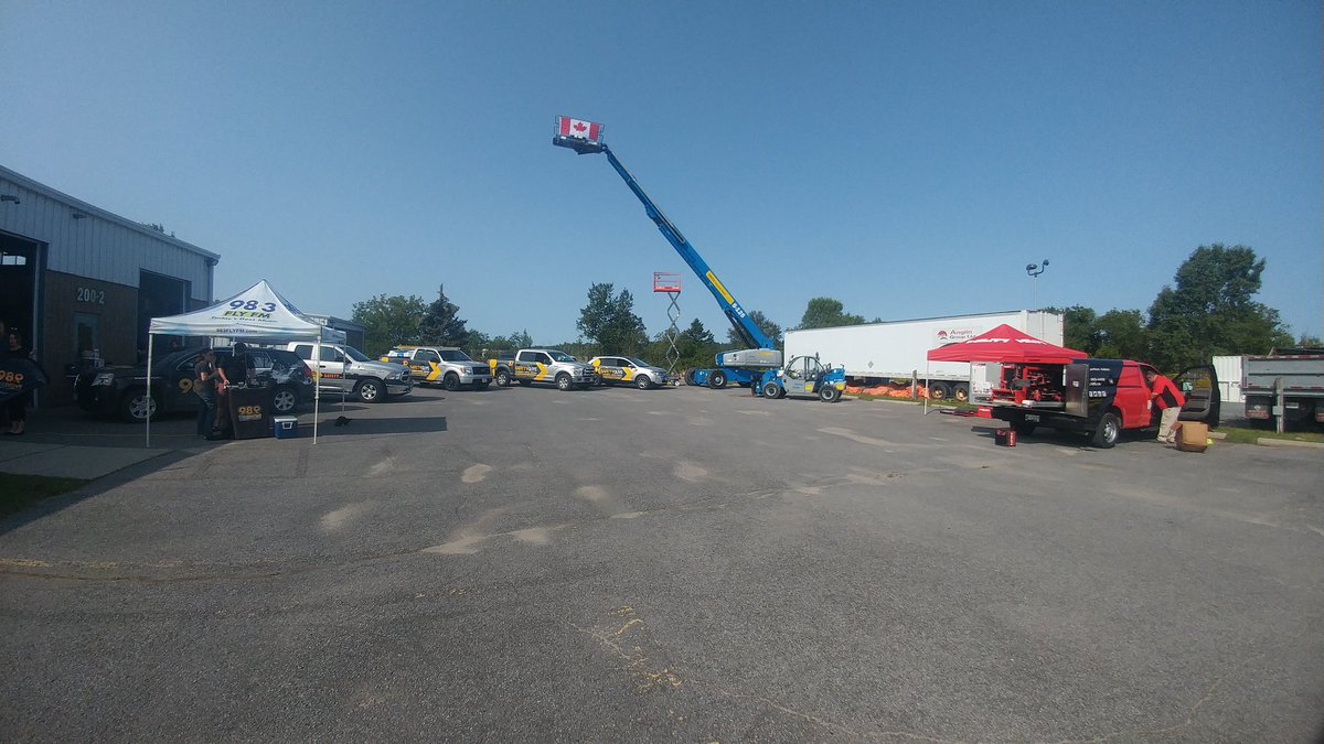 Its almost time for <a href="/Safety_Guys/">Safety Guys</a> open house. Listen to @989THEDRIVE for details. Come to 30 Steve Fonyo Drive from 11-3 today for a free BBQ