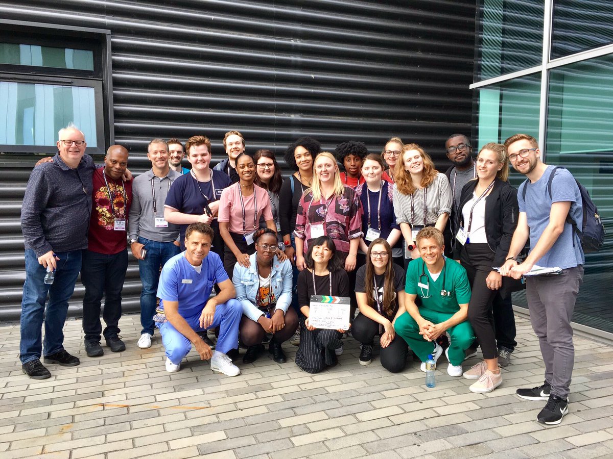 georgerainsford's tweet photo. What a truly special place #Edinburgh is. Been a total joy working with these soon-to-be TV industry powerhouses at the #EdTVFest #Casualty https://t.co/hRezTRmYJP