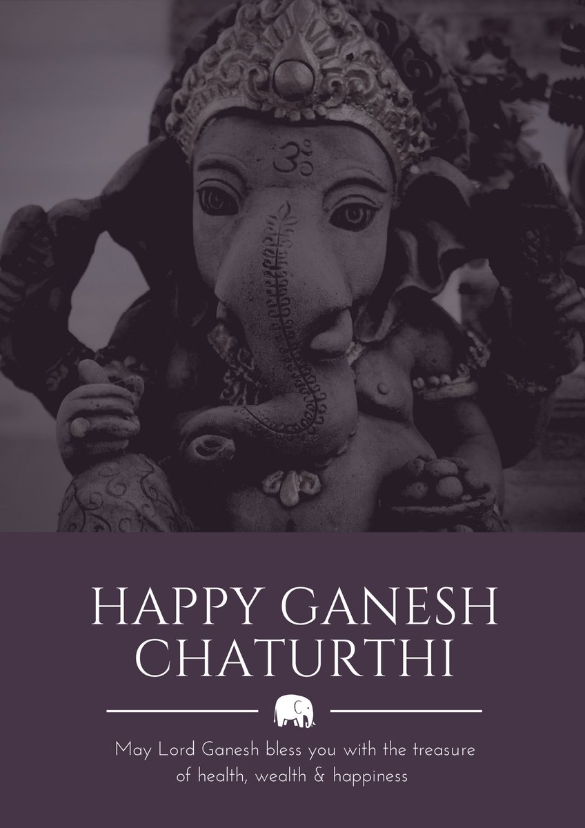 recruitersweb's tweet photo. Here’s wishing all a very happy #GaneshChaturthi. May lord Ganesha bless you with joy and good fortune.#GaneshChaturthi https://t.co/PoIzq447Eq