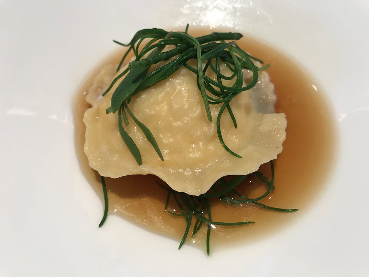 Beautiful fish dishes <a href="/Angler_London/">Angler Restaurant</a> #MichelinStar