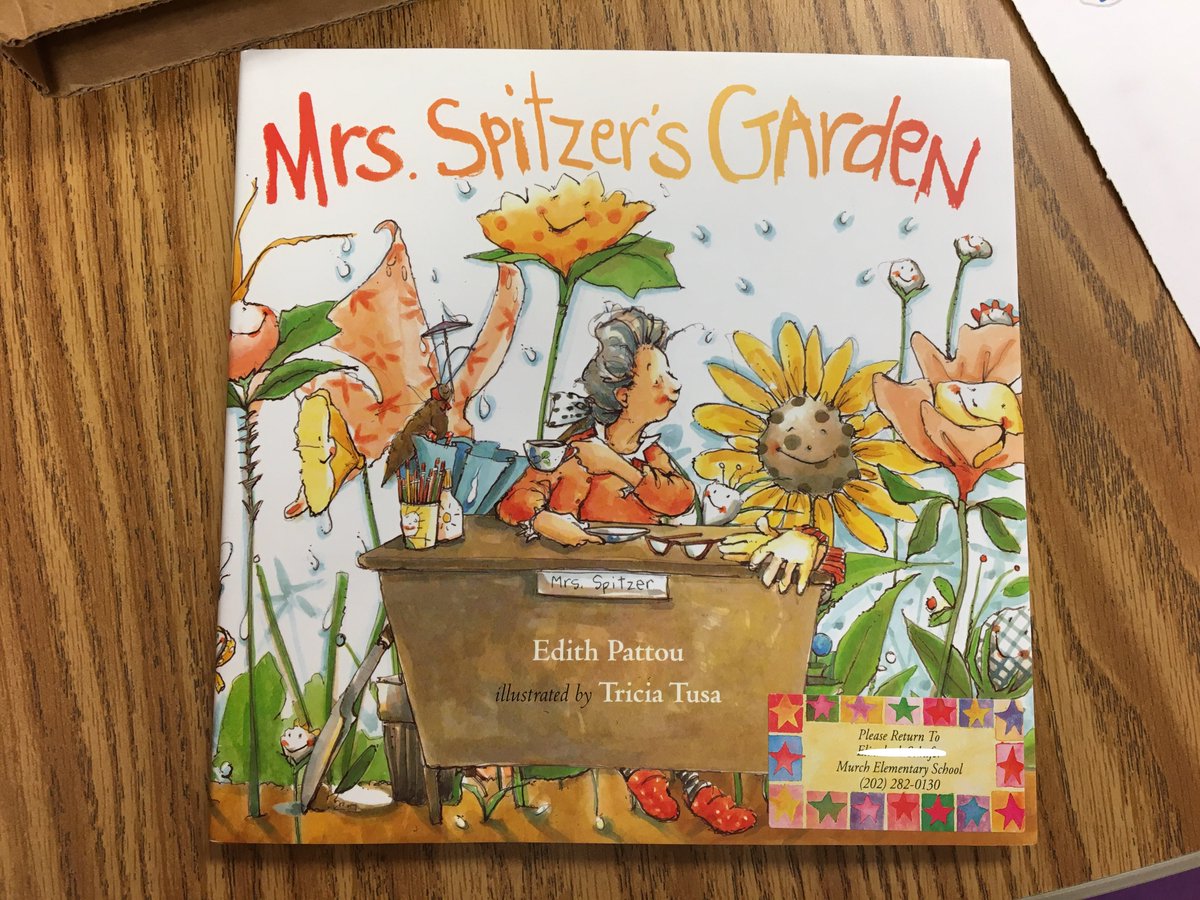 Dr_Chalfant's tweet photo. Ms. Lilley’s @Murch3rdGrade class #WritingAboutReading, explaining how their flowers represent what students need to grow #WeAreMurch https://t.co/eQDZAMgKIA