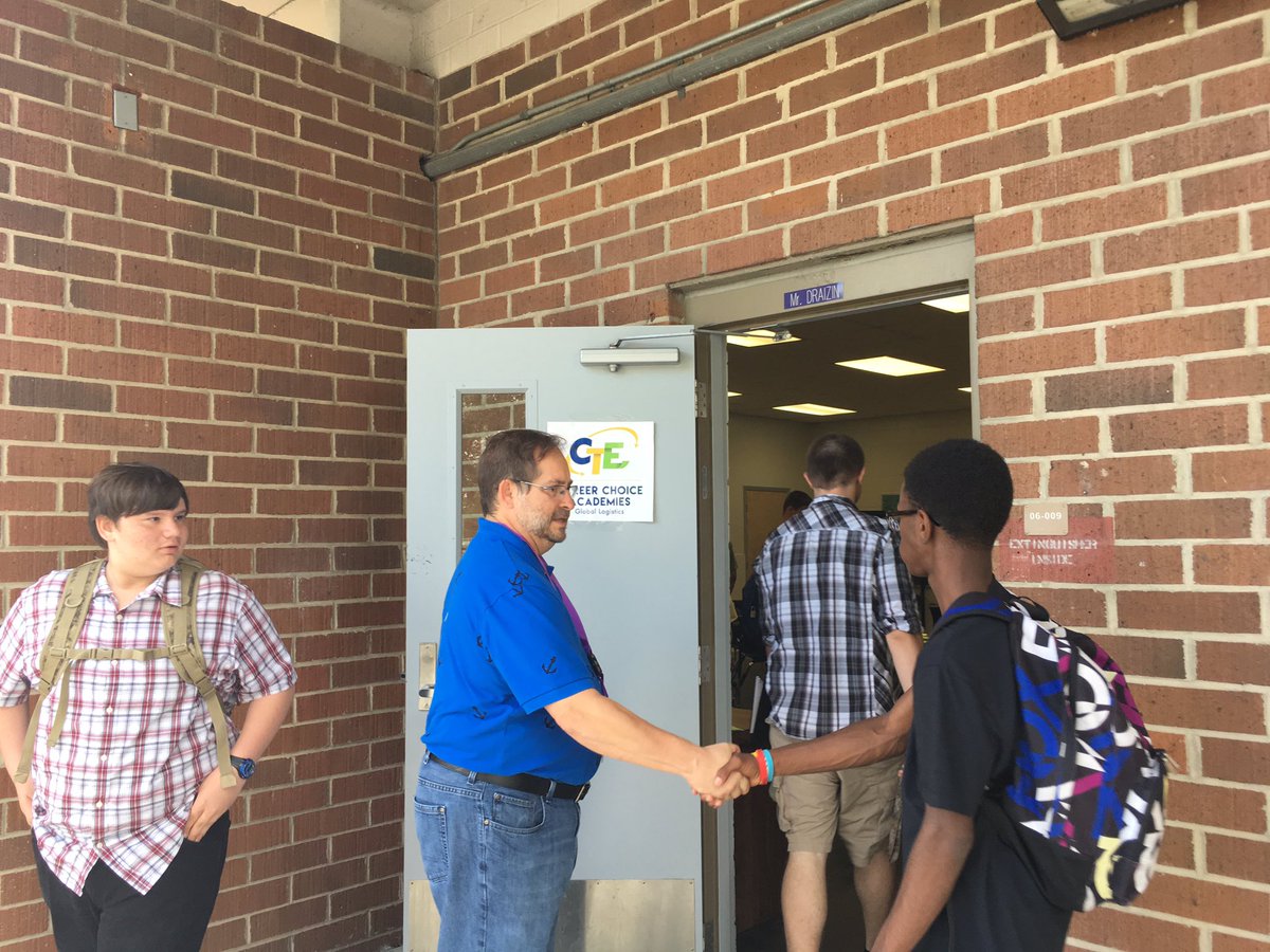 LWHS Logistics Academy partners with the Public Ed Foundation to ship Tools 4 Teachers suppies to schools.