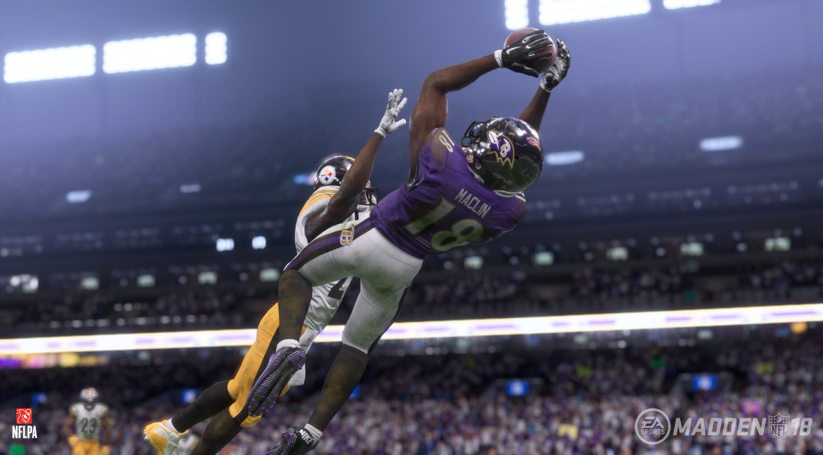 RavensPromos's tweet photo. In honor of today's #Madden18 release we are giving away a copy of the game to someone who retweets this before 4pm today! Ready. Set. Go! https://t.co/iK6mQMRCO1