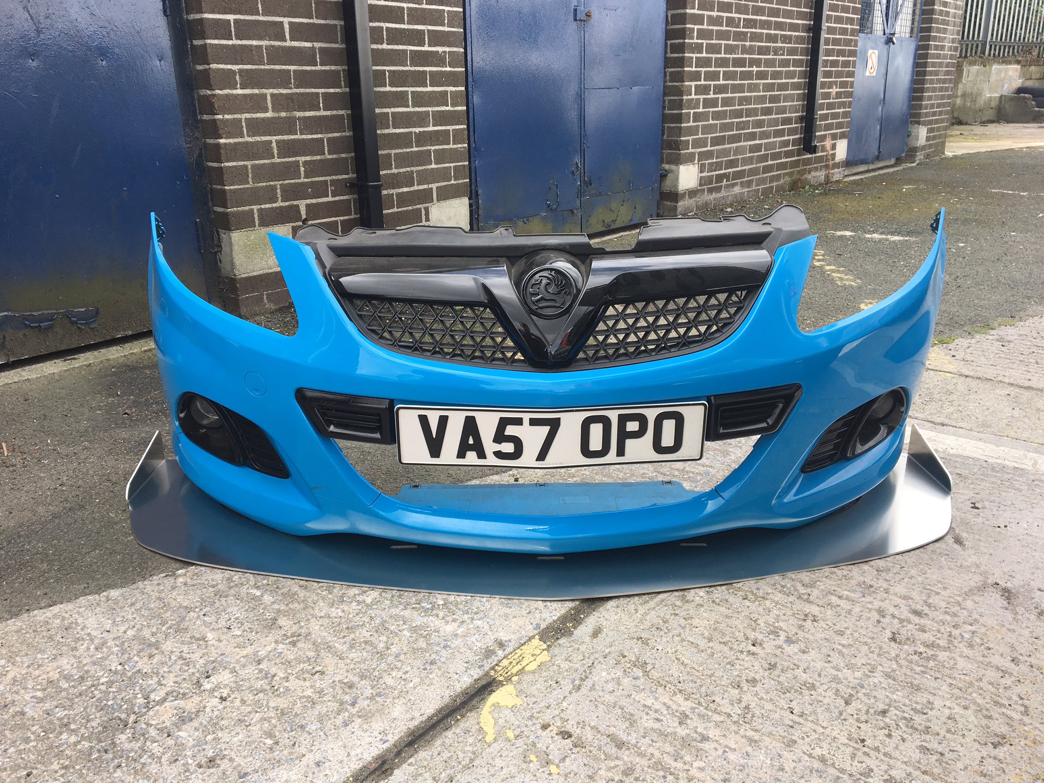 FRONT SPLITTER | VAUXHALL CORSA D VXR FRONT SPLITTER | VAUXHALL CORSA D VXR