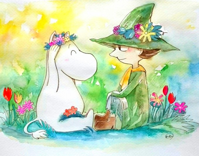 ムーミンイラストのtwitterイラスト検索結果 ムーミンイラストのtwitterイラスト検索結果