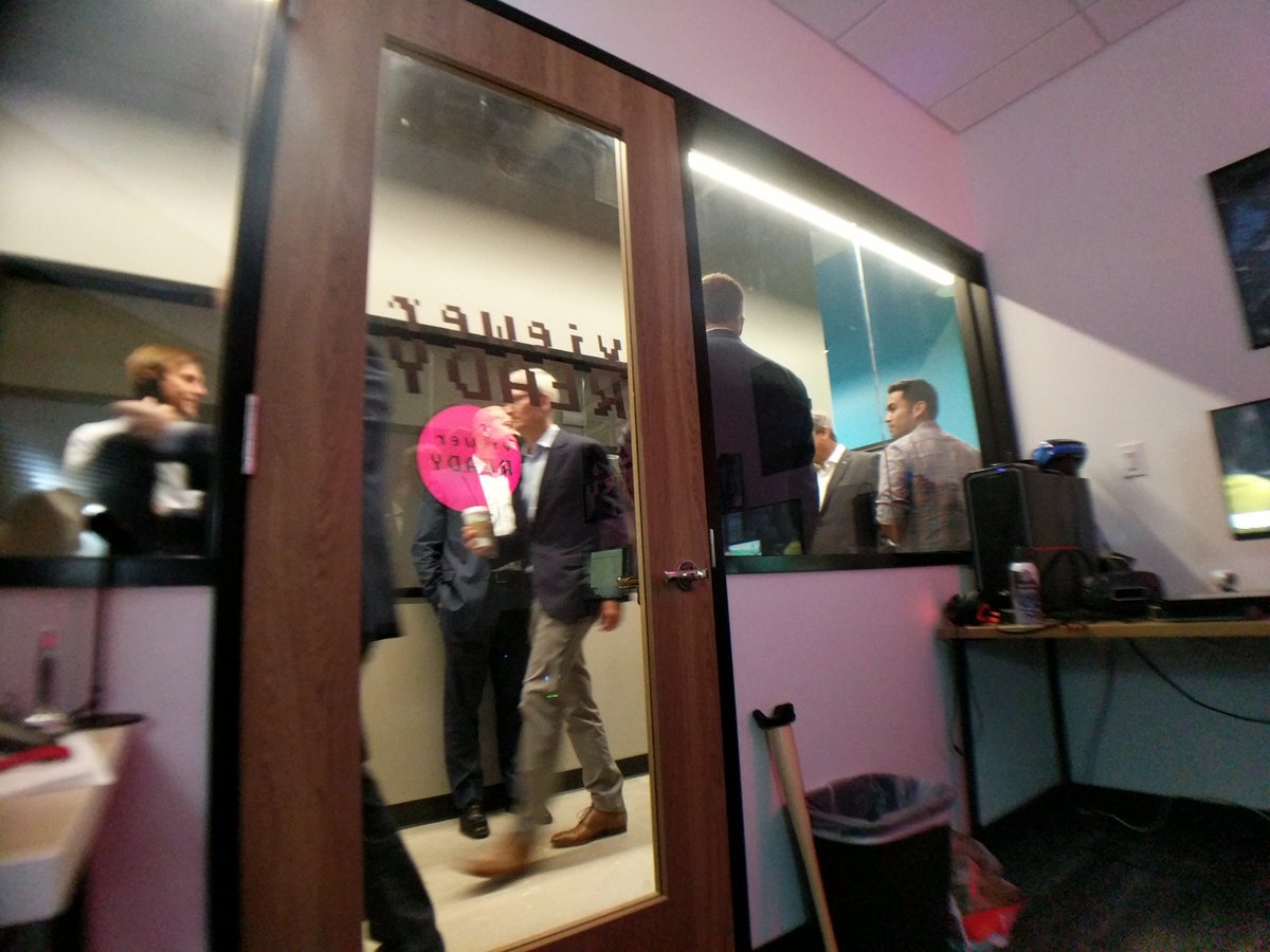 Apple CEO Tim Cook walking by my office...no biggie