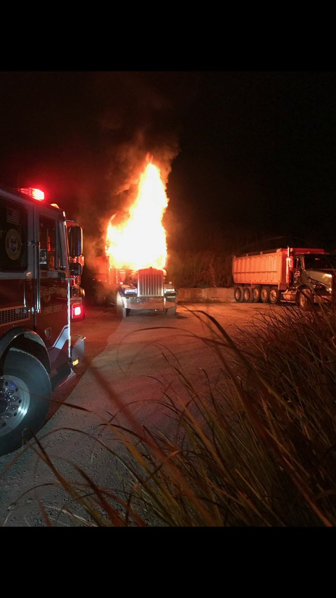 Early this morning Unit 2 crews responded to a dump truck fire on Loveland-madeira near Twightwee Rd. No cause determined for the fire.
