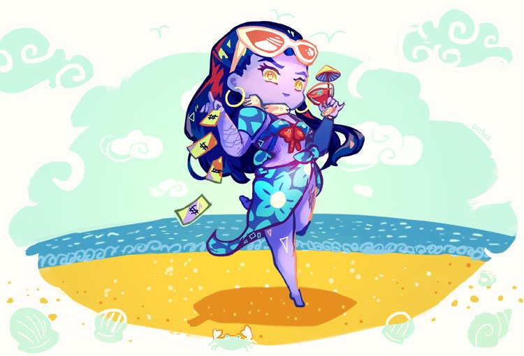 oroteapot's tweet image. #Overwatch summer event skin charms ft. Widowmaker, bike bois #R76 and Nike Mercy.

Coming to STGCC next month!