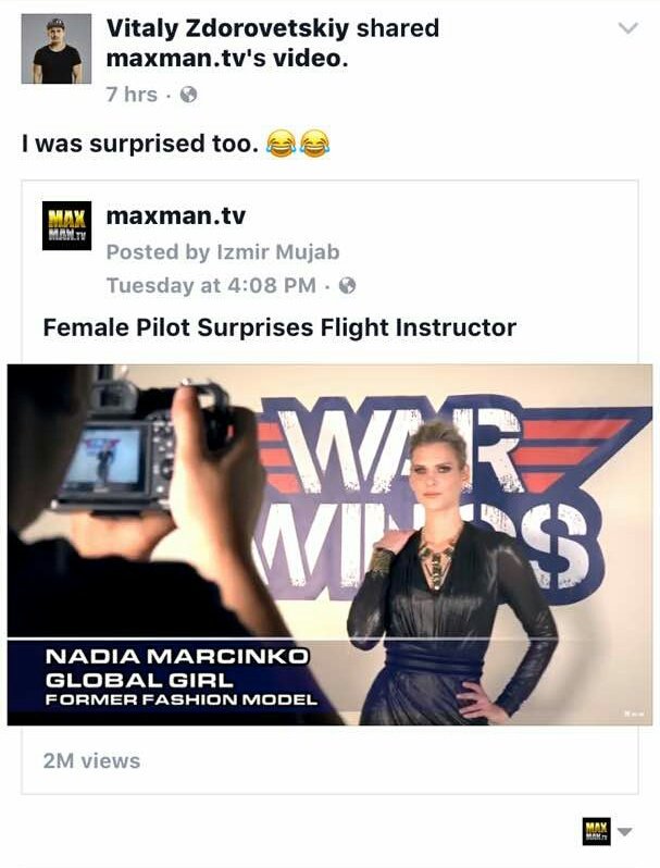 maxmantvtweet's tweet photo. Thanks @Vitalyzdtv shared our video. Have you watched this prank? Log on to our official facebook to watch! #maxmantv #warwings https://t.co/M95nWkysNx