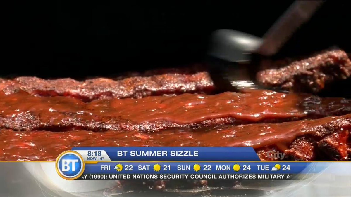 BT Summer Sizzle: Ribs, the summer favourite https://t.co/shGR0S5tic