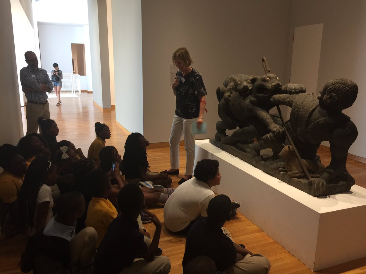 knhood's tweet photo. @MilesTigersAPS connecting ELA &amp; Visual Arts stndrds at High Museum. Reading Art:  Artist Purpose and Making Inferences https://t.co/fev3ftybjW