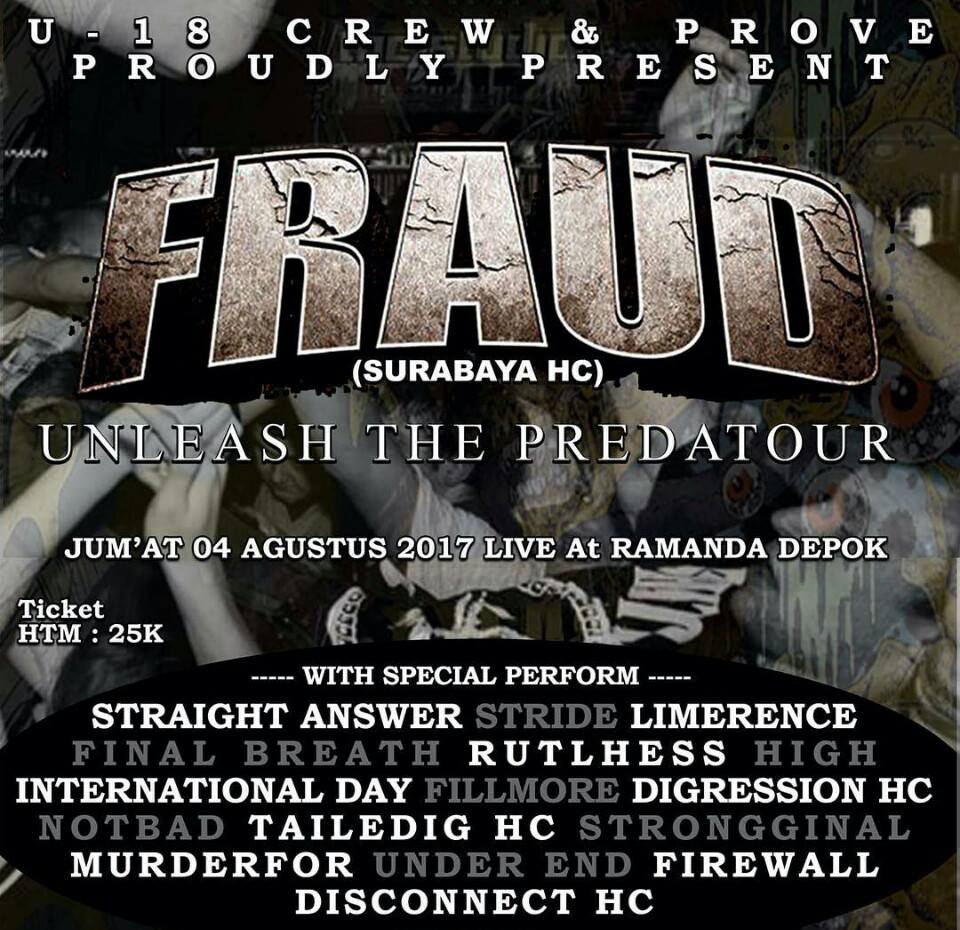 throwback unleash the predatour at ramanda depok
#strongginal #hcpunk #Bandung