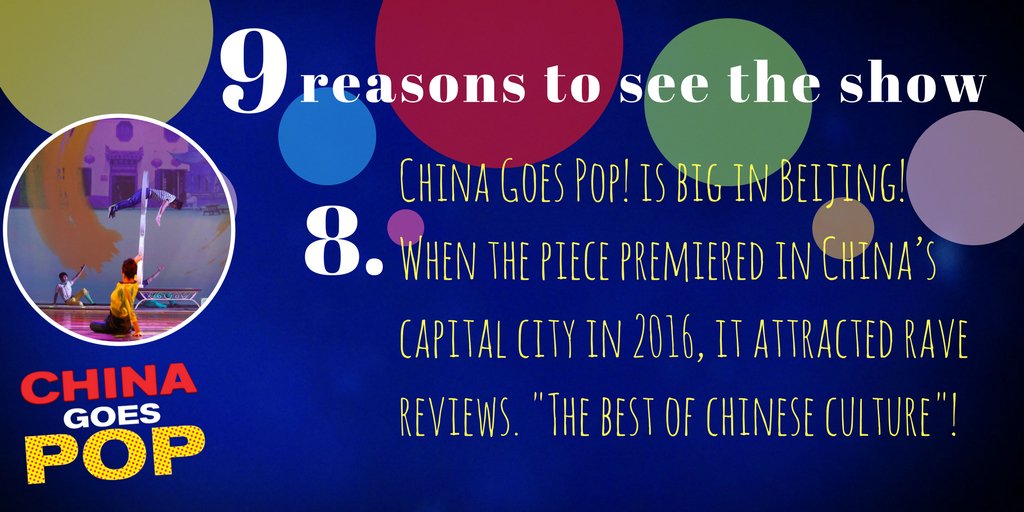 Still looking for reasons to see #ChinaGoesPop? How about this one? 8 more here: chinagoespop.com/9-reasons-to-s… #edfringe #AssemblyFest RT!