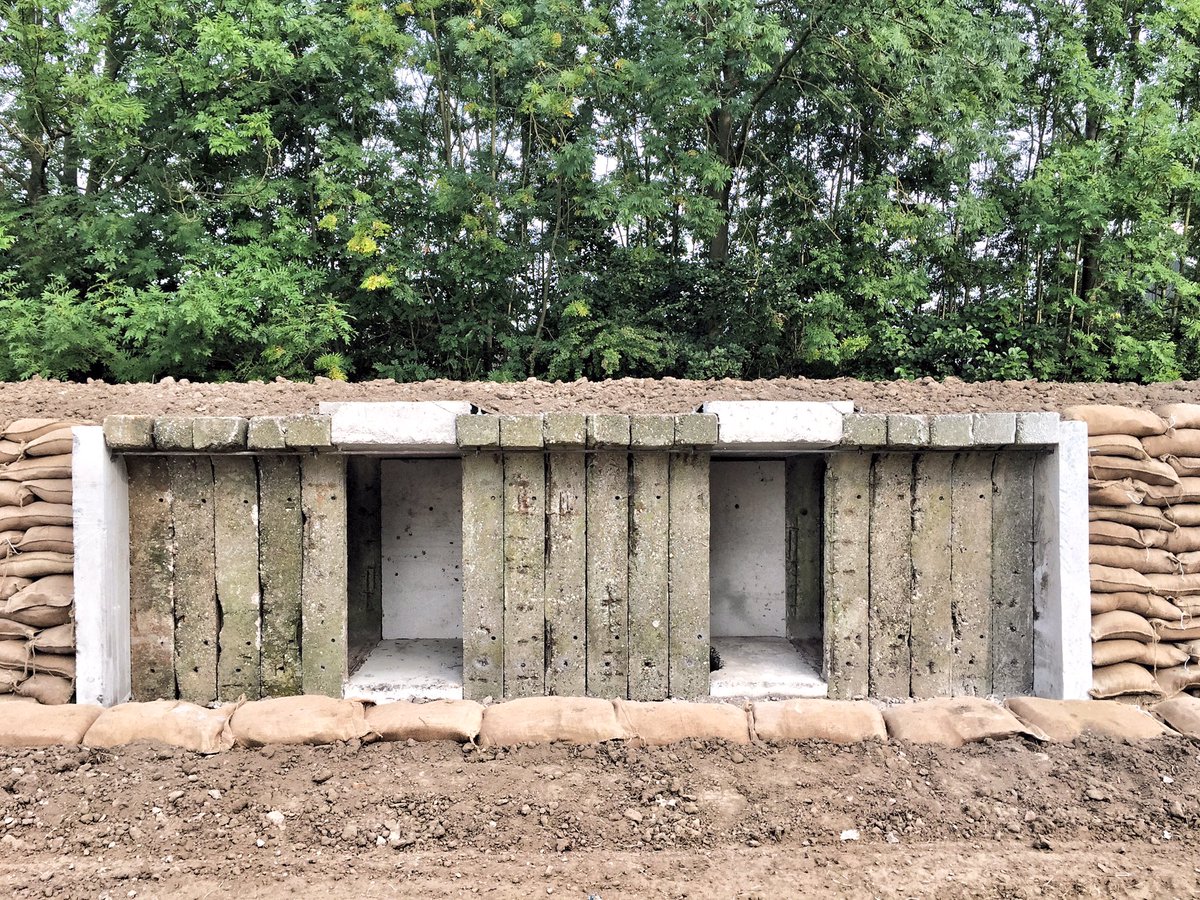 BartBoswachter's tweet photo. Educatiepark #fortGiessen begint mooie vormen aan te nemen! #loopgraaf #WO1 https://t.co/sHX94vs65Y