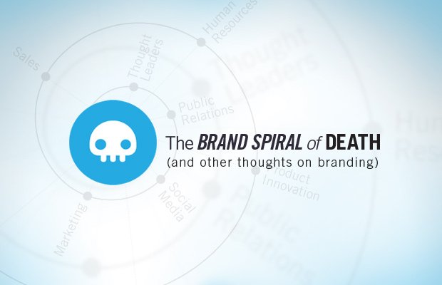 DesigningGig's tweet photo. The Brand Spiral of Death (and Other Thoughts on Branding) https://t.co/CCoCk3dNrV #branding #creative #business https://t.co/yvW5tCPnxc