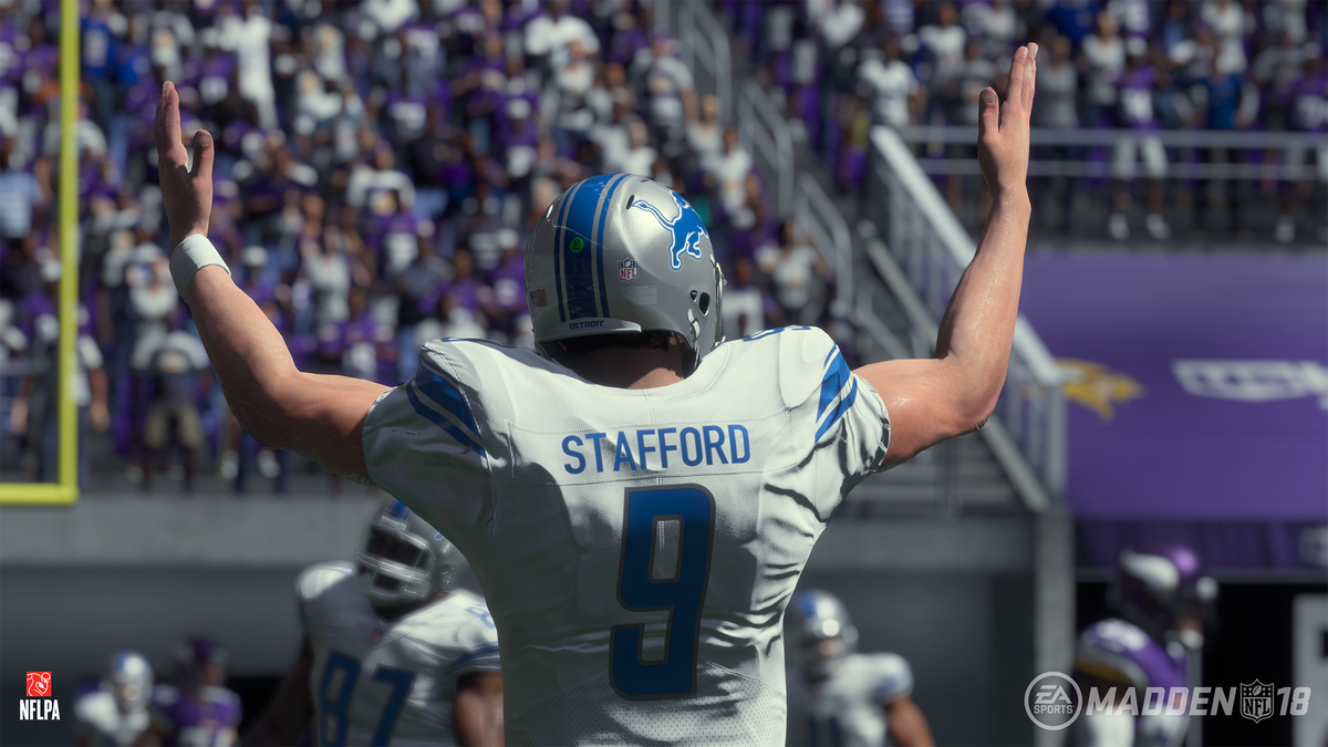 Lions's tweet image. In celebration of #Madden18 launch, retweet for a chance to win the new @Xbox bundle! bit.ly/2wb0oS6