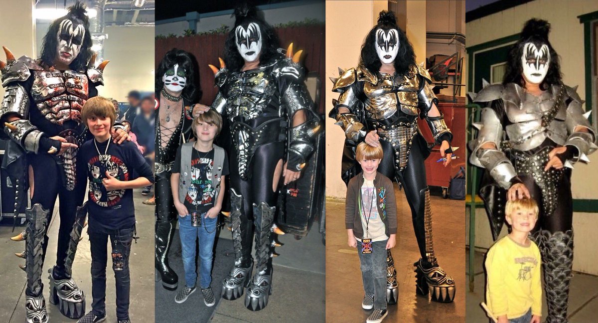 pollishxproject's tweet photo. Wishing a very happy birthday to my "almost" human growth chart @genesimmons + many more! Never stop rockin' #unclegene #GeneSimmons https://t.co/5o3JiC9Twq