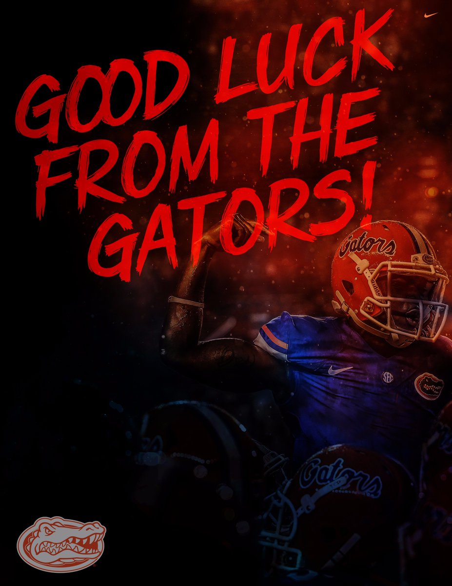 CoachMcElwain's tweet photo. Nothing like Friday Night Lights! Good luck to all the future Gators out there starting high school ball tonight. #GoGators #WeChomp https://t.co/m2EWQlj5lJ