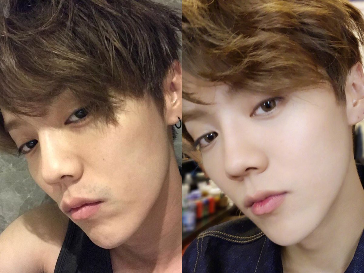 Honiismz's tweet photo. ก่อนแต่งหน้าและหลังแต่งหน้า by น้องลู่ฐาคนเดิม https://t.co/FPrOVTm6x4