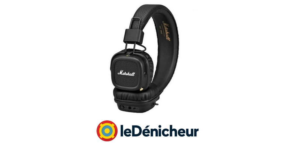 leDenicheur's tweet photo. #TopPromo : Marshall #headphones Major II Bluetooth à 82,90€ ⚠️ Baisse de 12% ➡️https://t.co/Zrb7MBQ9iG⬅️ #bonplan #déniche #casque 🎧 https://t.co/A5M4DDV4FV