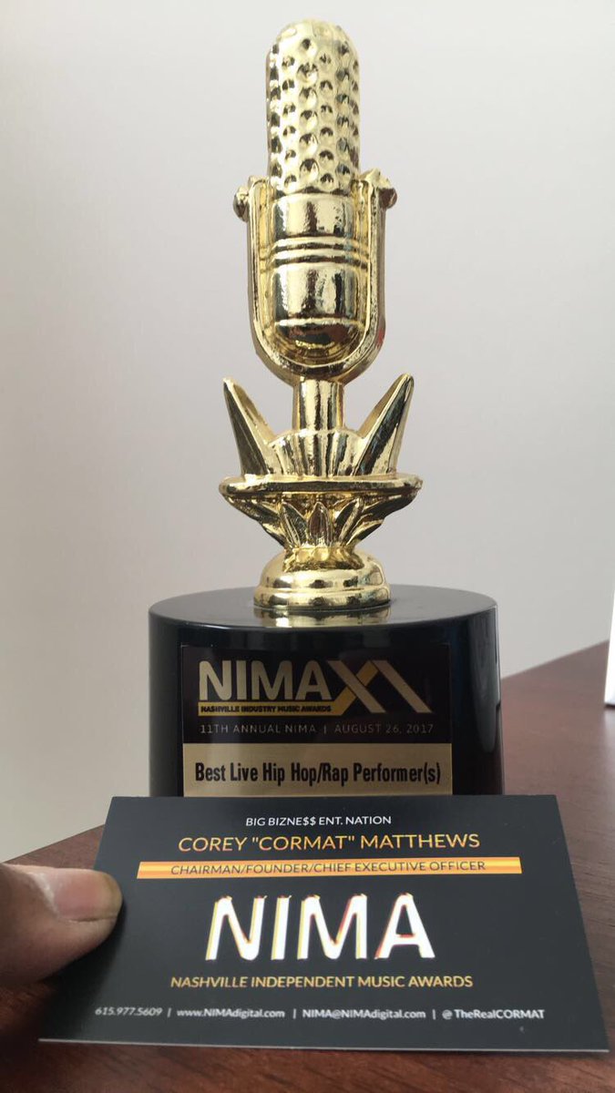 NimaNashville's tweet photo. 11th Annual Nashville Industry Music Awards Tomorrow at 3rd &amp; Lindsley Nashville . Doors 1PM. Show 2PM. tickets: https://t.co/5un59ZCqsO https://t.co/hMmdp2omTv