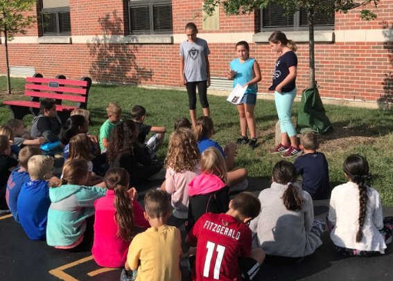 WHS_Elementary's tweet photo. So proud of our WHS Grade 5 Leaders who led our PBIS Stations  today! Great job station leaders and runners!  #whs44 #WeAre44 https://t.co/dxu9BzAywi