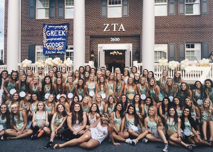 If you're going to go Greek, you might as well be a Goddess. 

So happy to welcome these new sisters to <a href="/UTKZTA/">UTK Zeta Tau Alpha</a>!
#bidday2017 #otbgc