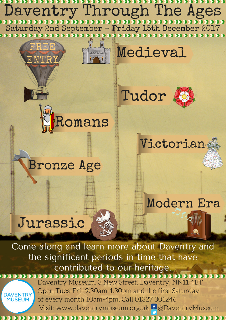 We hope you have a lovely #bankholiday weekend! Look forward to seeing you next weekend for the opening of our new exhibition! #LoveDaventry