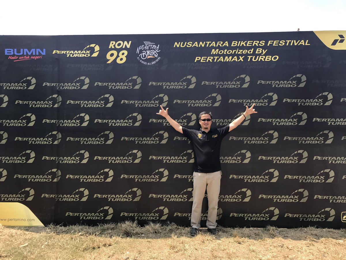 Ziko_Wahyudi's tweet photo. #PertamaxTurboAtNusantaraBikersFestival #pertamaxturbo #mor4sik #pertamaxIND 
@MOR4_GM https://t.co/b3CE3bew4C