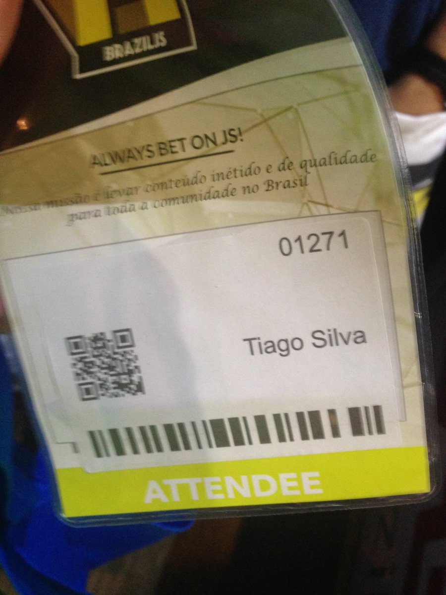 TiagoCTL's tweet photo. #ADPnoBrazilJS e nós https://t.co/DSl1UrXIwr