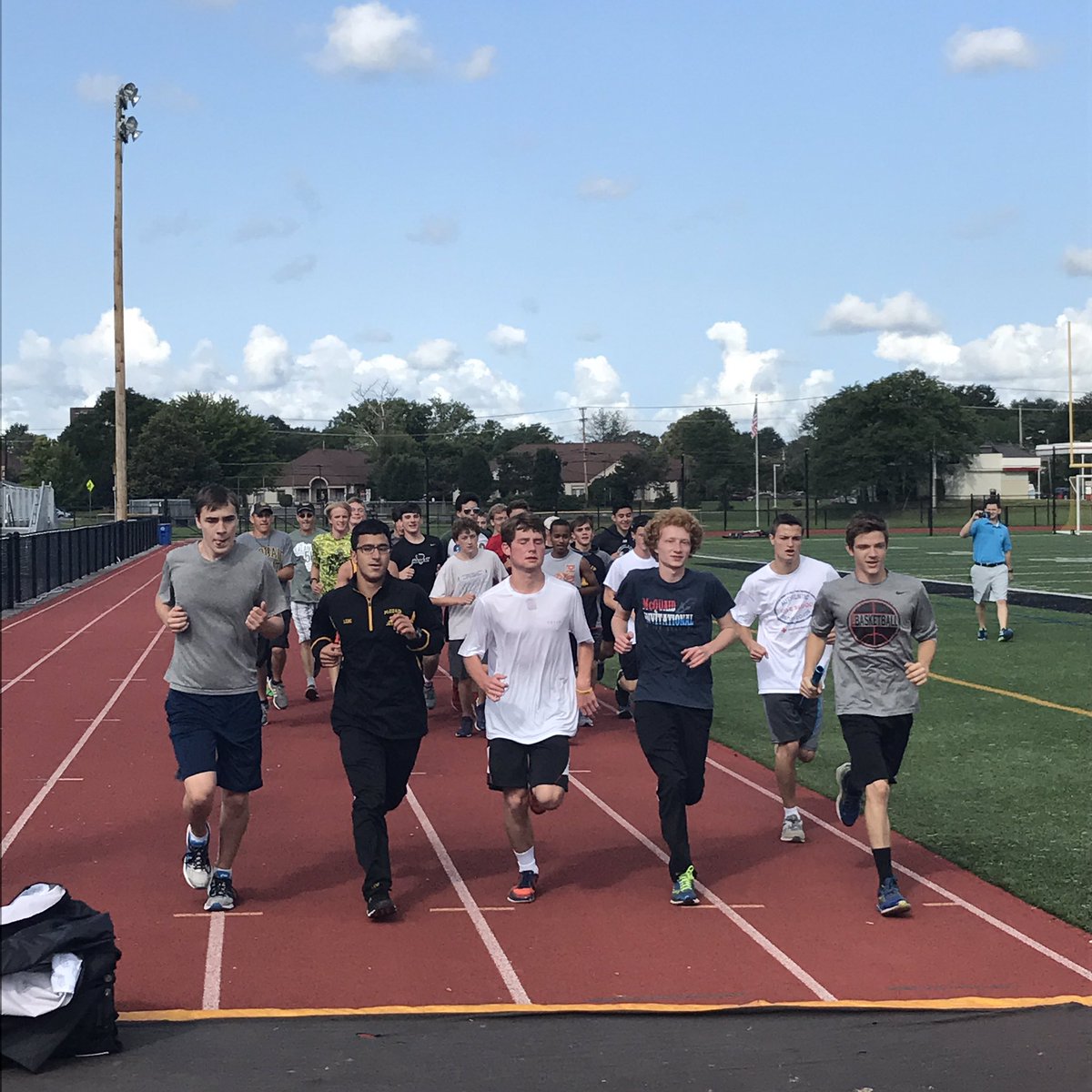 XC seniors lead the way on final lap of this year's 25-hour relay to benefit <a href="/AmericanCancer/">American Cancer Society</a> 

Men for others in action!

<a href="/mcqxcandtrack/">McQuaid XC / Track</a>