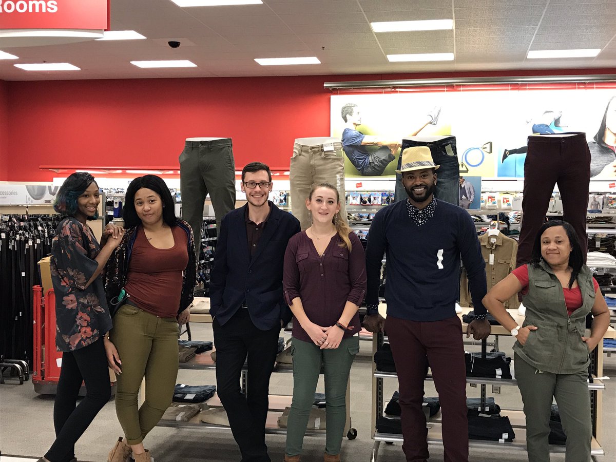 UNCC Target showing off our two new stylish brands that are launching this weekend! <a href="/TheTedd6/">Tedd Schonsheck</a> <a href="/AbbyRollman/">Abby Rollman</a> @catie_fox817