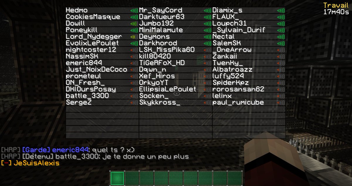 PrisonCraft_V2's tweet photo. Merci à tous de votre présence sur @PrisonCft nous sommes de plus en plus nombreux et nous en sommes très fière! https://t.co/LalfmrS4YE