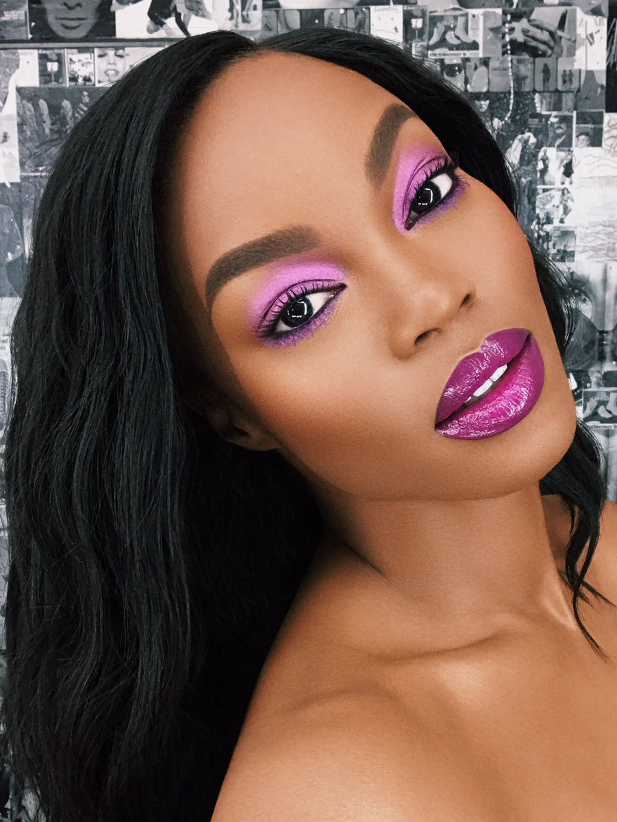 #fbf One of my fav models Eugena Washington 🤗 @norvina1 <a href="/ABHcosmetics/">Anastasia Beverly Hills</a> #MALIMAGIC #makeupbyme
