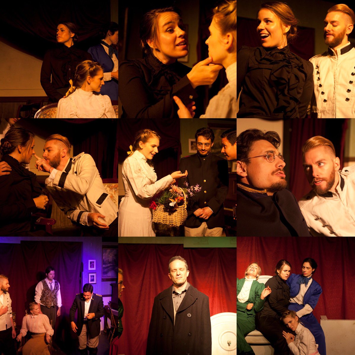 vegforce3's tweet photo. This weekend closing, don't miss The Three Sisters. https://t.co/e2UtidEbOF for tickets #checkhov #theatre #latheatre #actor #director https://t.co/eKQCT9RxUB