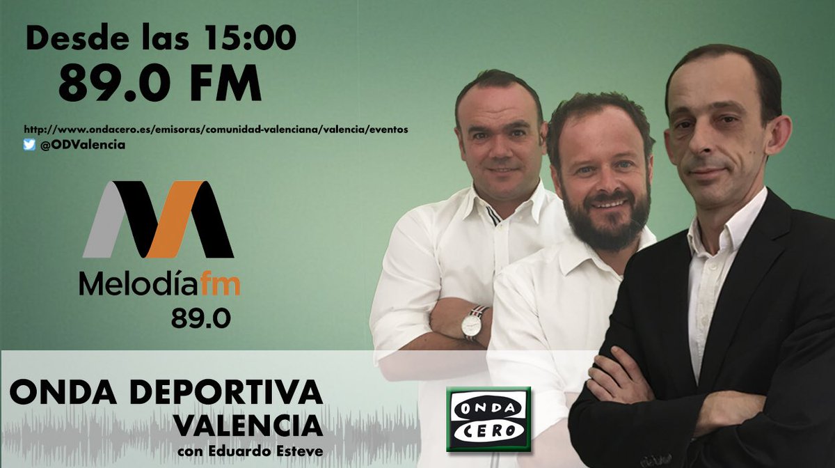 eduardoesteve's tweet photo. Creo q nunca os he pedido un RT. Hoy si. Podéis darle al RT y que al menos todos sepan que @ODValencia sigue en el 89.0 FM desde el lunes? 😉 https://t.co/n7brMzoGb7