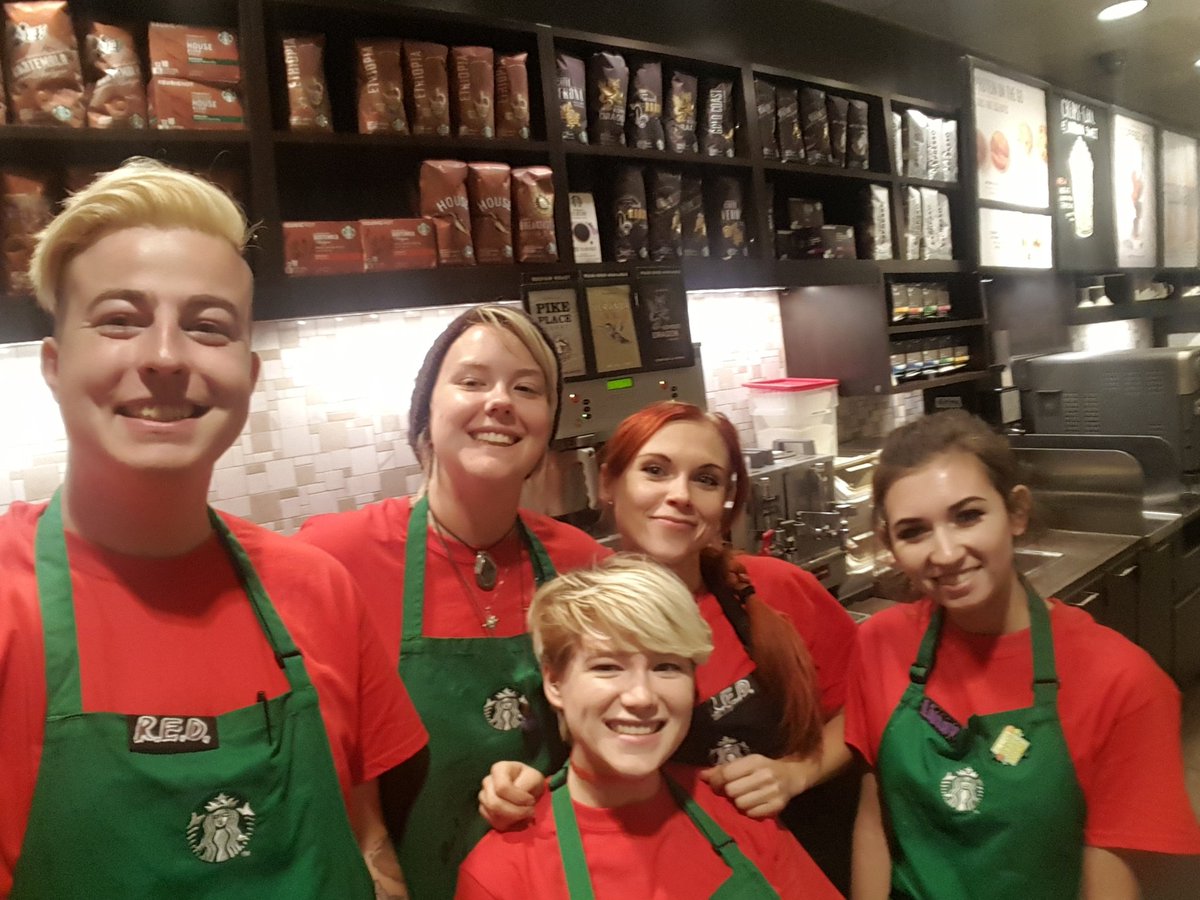 bonja22's tweet photo. #RED #Rememberingeveryonedeployed #team14291 @Starbucksnews Thank u guys for such great support! @JeffSDanley @JamesonDenise https://t.co/yx79JxhFBK
