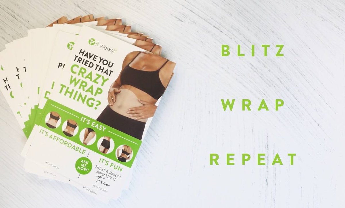 ItWorksGlobal's tweet photo. We BLITZ. We WRAP. We REPEAT.
#BlitzWrapRepeat https://t.co/MAwHVA1rHp